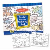 Melissa & Doug - Jumbo Colouring Pad - Blue Melissa & Doug - Jumbo Colouring Pad - Blue